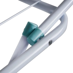 Varal de Chão Grande com Abas Dobrável Maxi Mor 6010 Branco