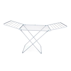 Varal de Chão Grande com Abas Dobrável Maxi Mor 6010 Branco