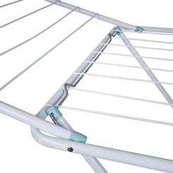 Varal de Chão Grande com Abas Dobrável Maxi Mor 6010 Branco
