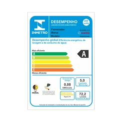 Lavadora de Roupas Tanquinho 5kg Wanke Madeira Natural