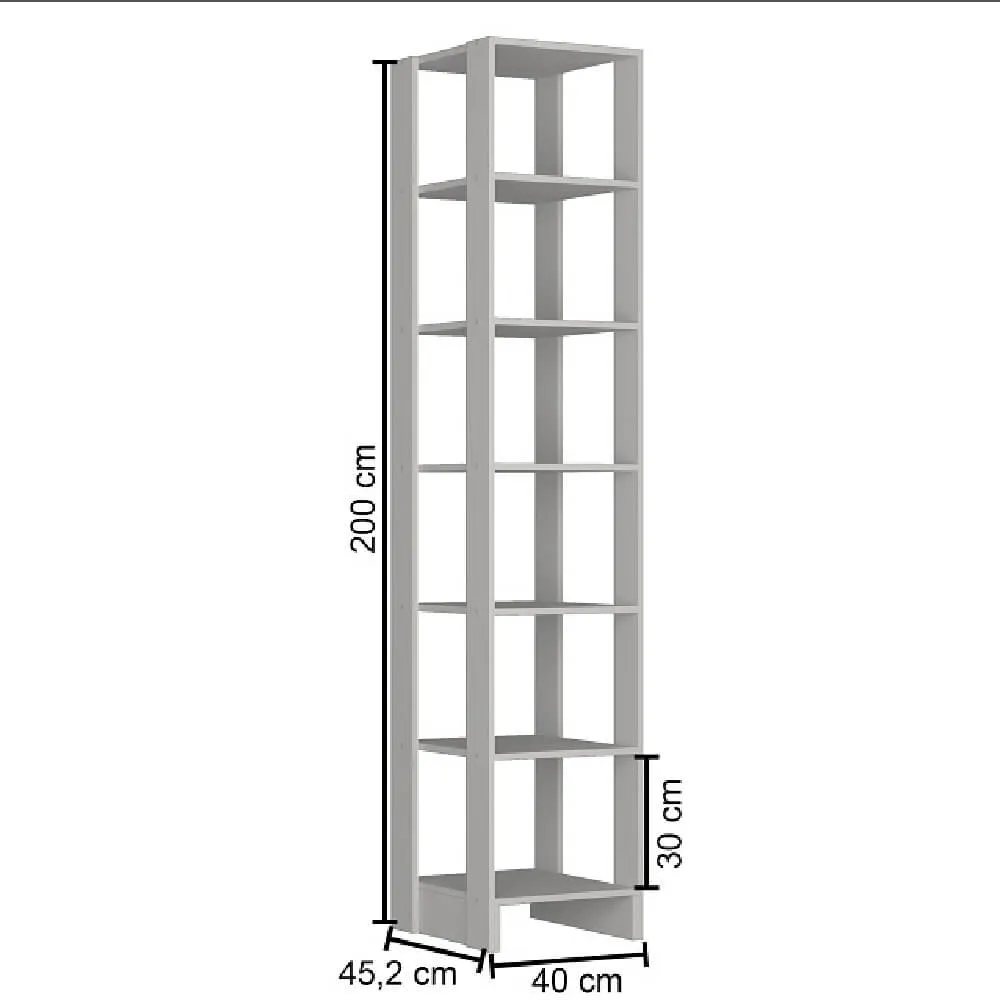 Guarda Roupa Nova Mobile EY104.057 Closet Aberto Montana SE