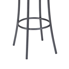 Banqueta Alta Tre Paroni A107 Preta/Vermelha SE