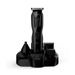 Aparador de Pelos com Base Organizadora Gama Multi Styler T923 Black Titanium Bivolt