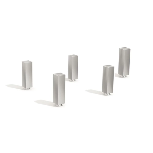 Kit com 5 Pés para Móveis Kappesberg PE5 Champagne