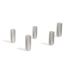 Kit com 5 Pés para Móveis Kappesberg PE5 Champagne