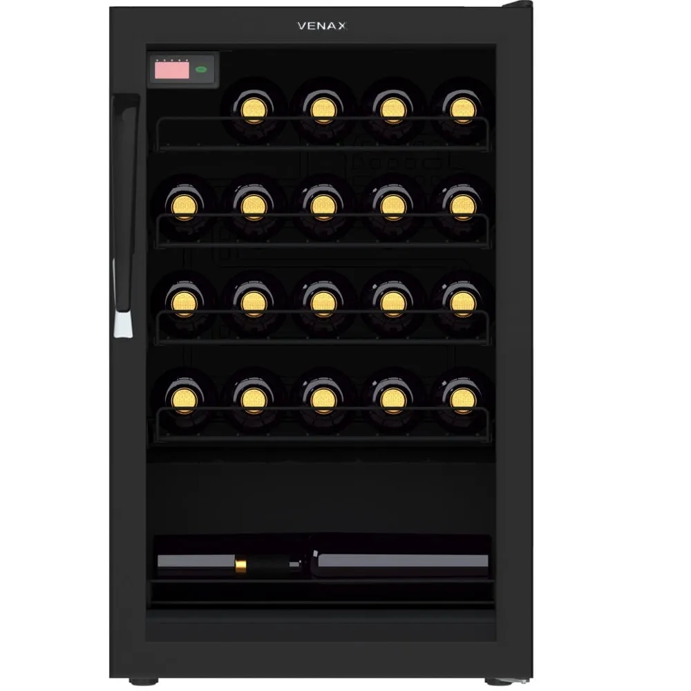 Adega Venax 100L Preto Fosco SE