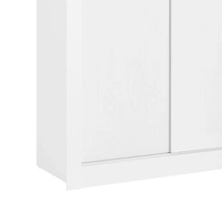Guarda-Roupa 2 Portas de Correr THB City 5677 Branco Sensitive SE