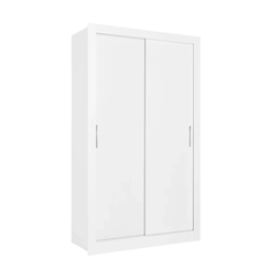 Guarda-Roupa 2 Portas de Correr THB City 5677 Branco Sensitive SE
