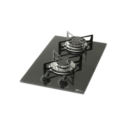 Cooktop 2 Bocas Mesa de Vidro Fischer 7726 Preto Bivolt SE