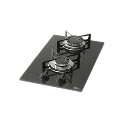 Cooktop 2 Bocas Mesa de Vidro Fischer 7726 Preto Bivolt SE