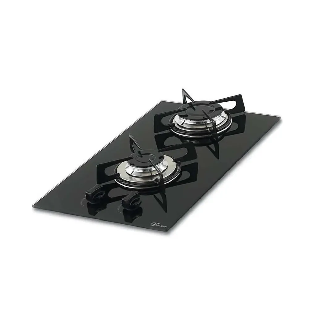 Cooktop Fischer 7726 2 Bocas Preto Bivolt SE