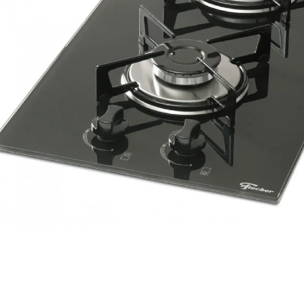 Cooktop Fischer 7726 2 Bocas Preto Bivolt SE