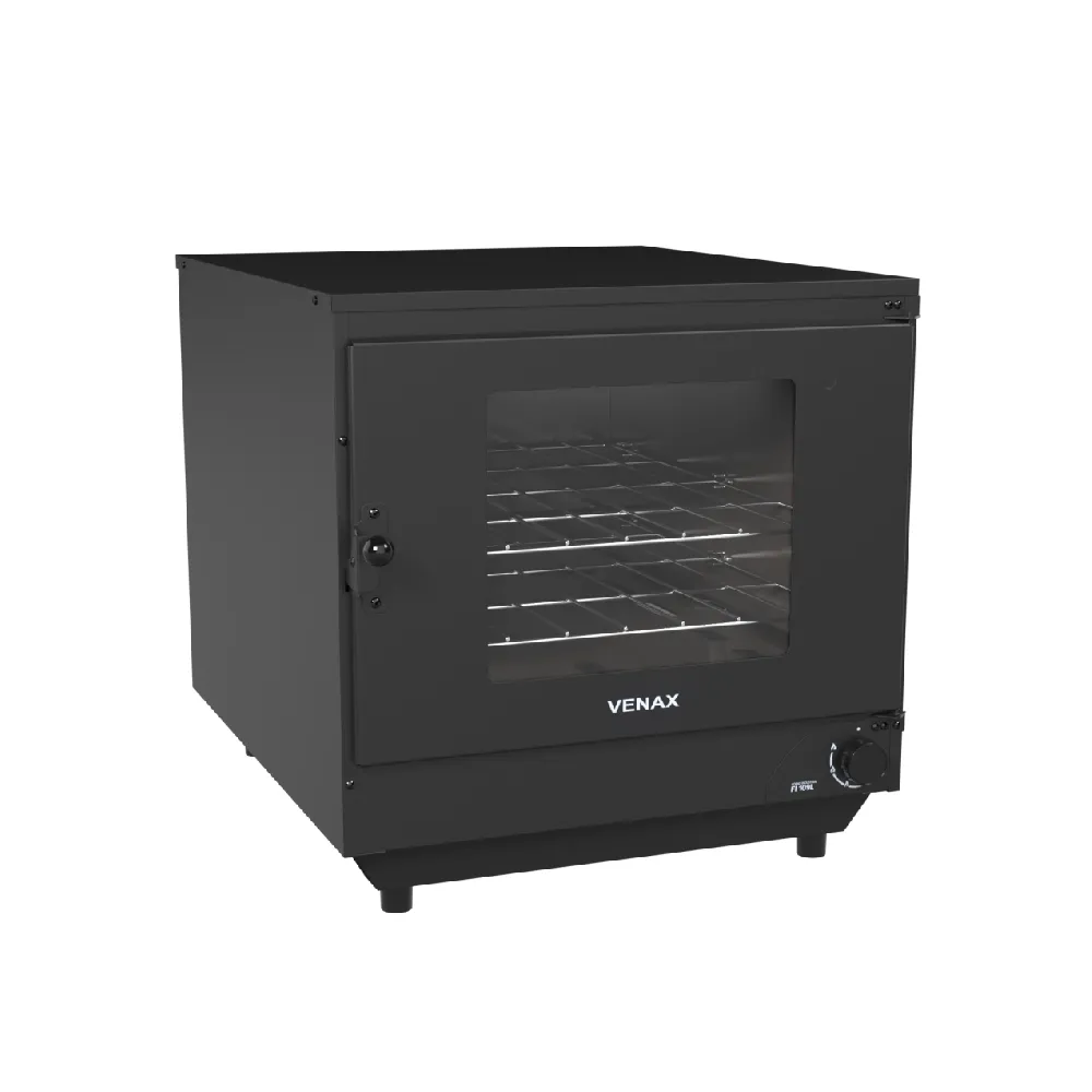 Forno Industrial Venax a Gás GLP FI 109L Bancada Preto Fosco SE