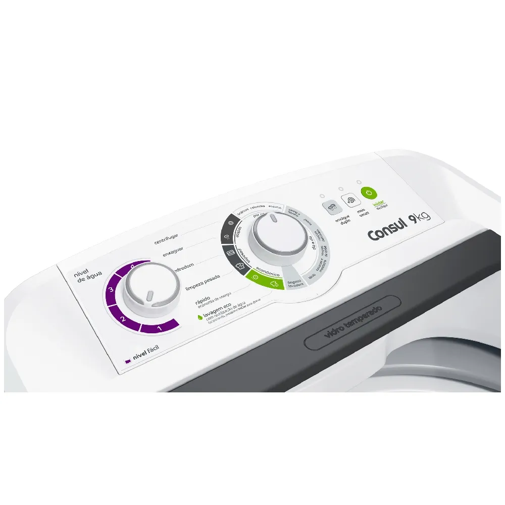 Máquina de Lavar Roupas Consul 9KG CWB09BB Branco