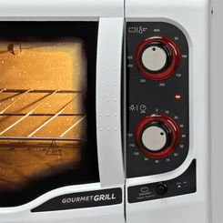 Forno Elétrico 44L Fischer Gourmet Grill 9741 Branco SE