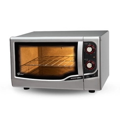Forno Elétrico 44L Fischer Gourmet Grill 9741 Prata