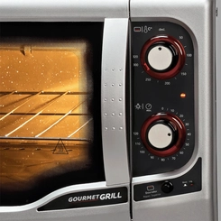 Forno Elétrico 44L Fischer Gourmet Grill 9741 Prata