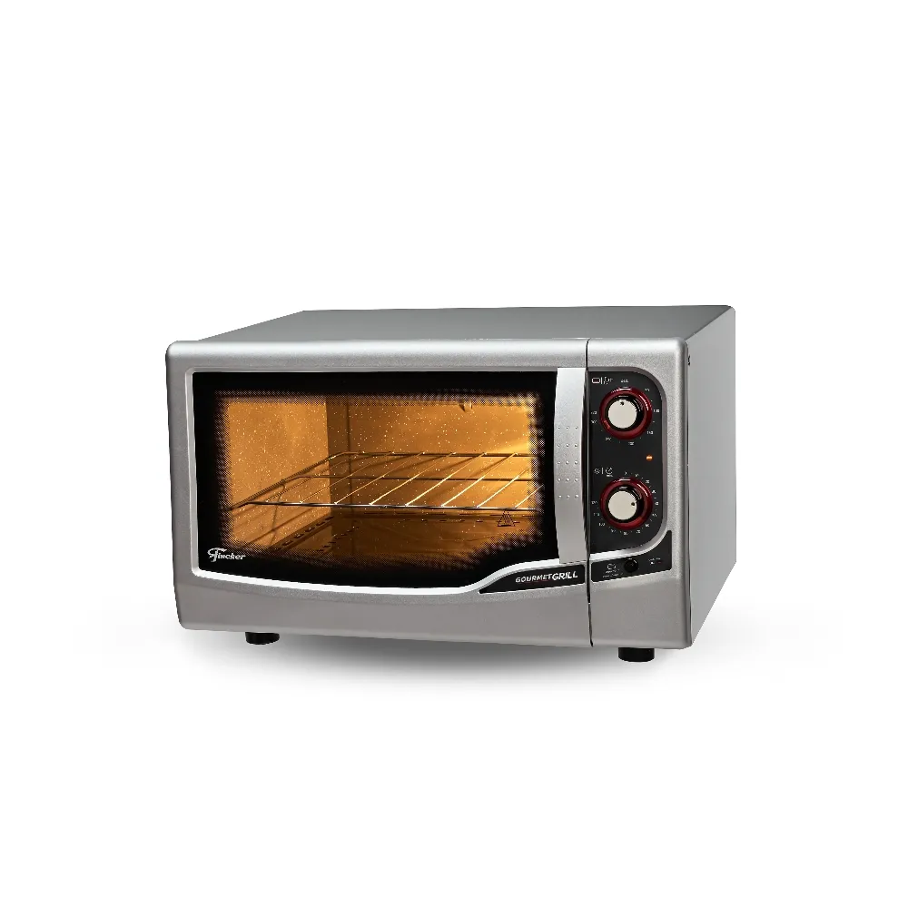 Forno Elétrico 44L Fischer Gourmet Grill 9741 Prata