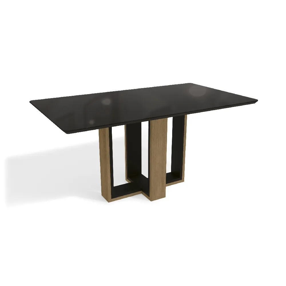 Mesa de Jantar Kappesberg Centela CSJ1094 Freijo/Preto Fosco SE