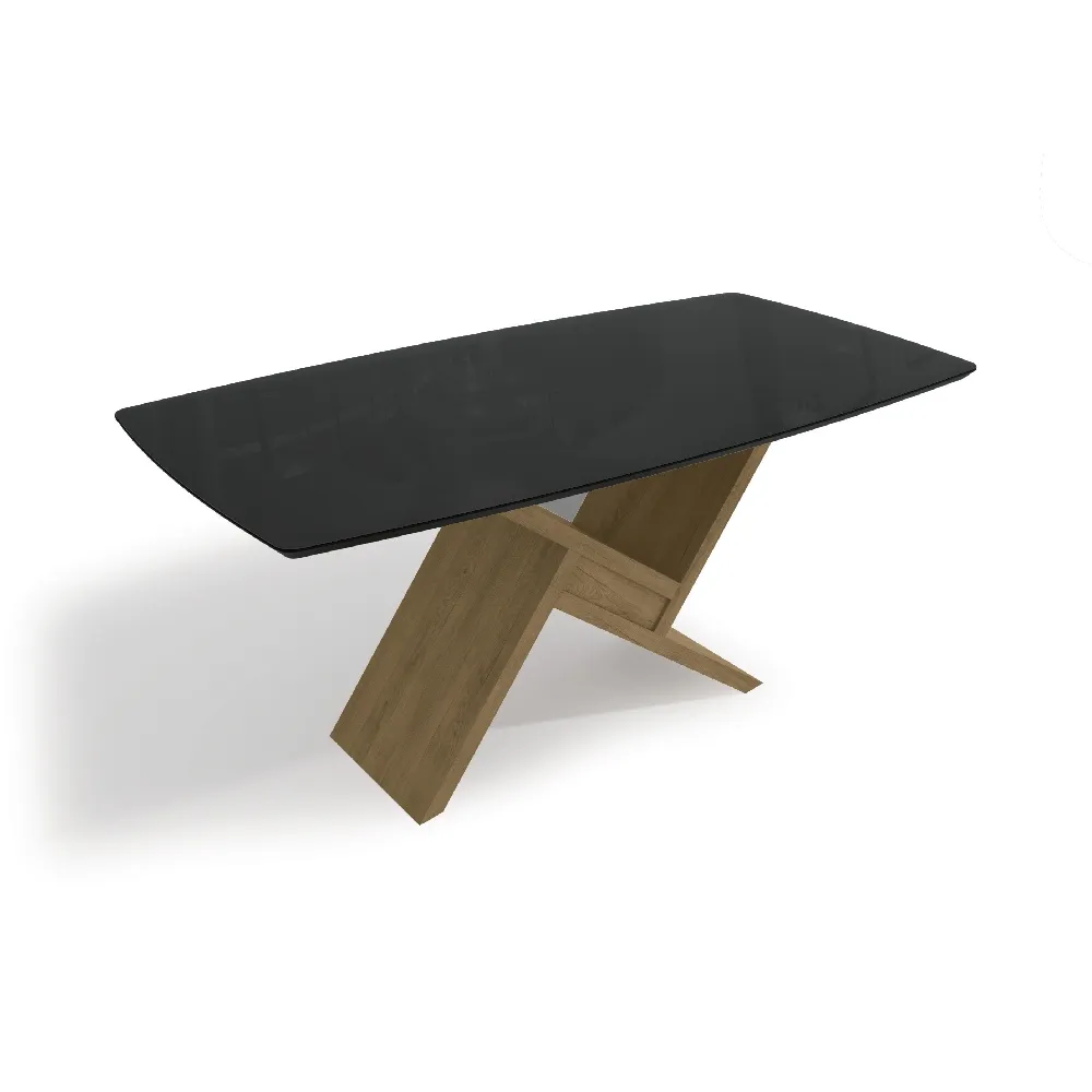 Mesa de Jantar Kappesberg Didal CSJ1100 Freijo/Preto Fosco SE