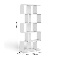 Estante Movelbento Design ESM209.742030 Branca SE