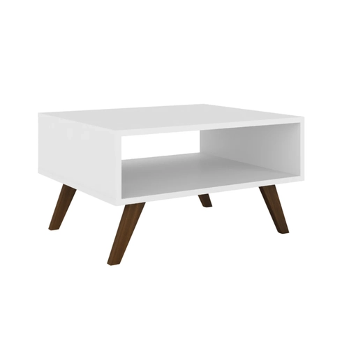 Mesa de Centro Retangular Movelbento Retrô RT3020 Branca SE