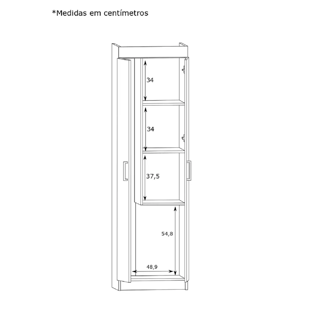 Armário Estilare MU01 11000010100 51,9 SE