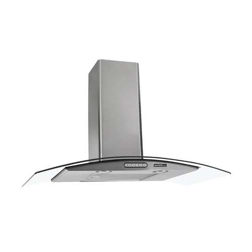 Coifa de Parede 70cm Vidro Curvo Nardelli CVC Slim Inox SE