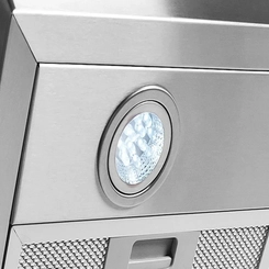 Coifa de Parede 70cm Vidro Curvo Nardelli CVC Slim Inox SE
