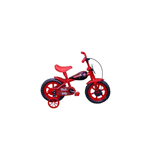 Bicicleta Masculina Infantil Aro 14 Bike Moto Cross Vermelha