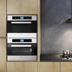 Forno Elétrico de Embutir 43L 2600W Platinium Fischer 17419 Preto/Inox SE