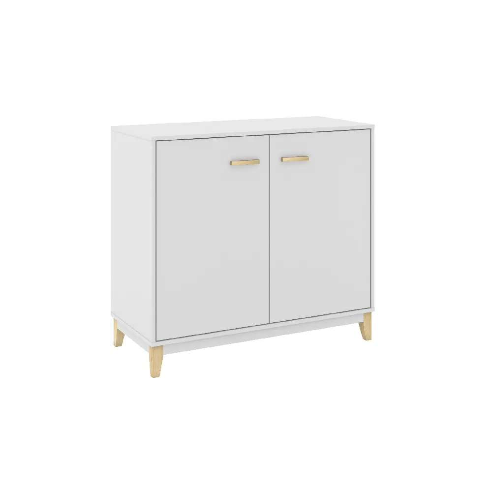 Balcão 100 cm Movelbento com 2 Portas Legno LE6009.6274835 Branco SE