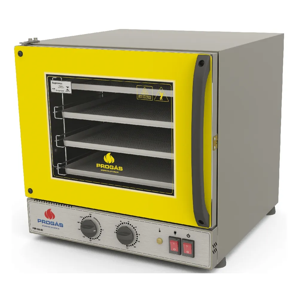 Forno Elétrico Progás 39L 2080W Turbo Fast Oven PRP-004 G2 Amarelo SE