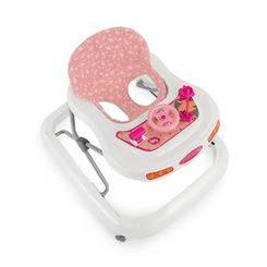 Andador Infantil com Regulagem de Altura Tutti Baby Princesa Rosa