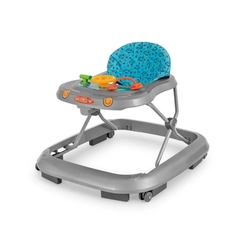 Andador Infantil com Regulagem de Altura Tutti Baby Acqua Cinza