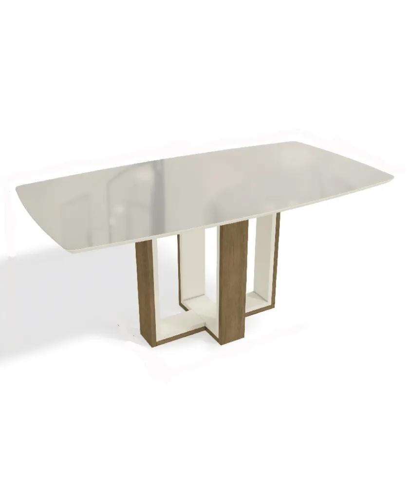 Mesa de Jantar Kappesberg Centela CSJ1096 Freijo/Off White SE