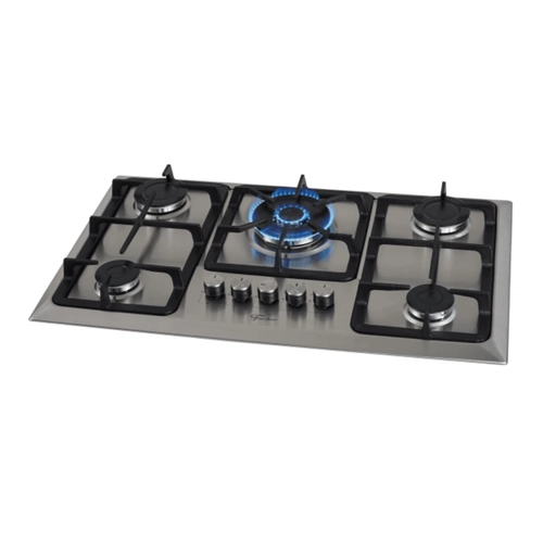 ジョンファン　5/5枠 Cooktop 5 Bocas Tripla Chama Fischer Infinity 23678 Mesa Inox