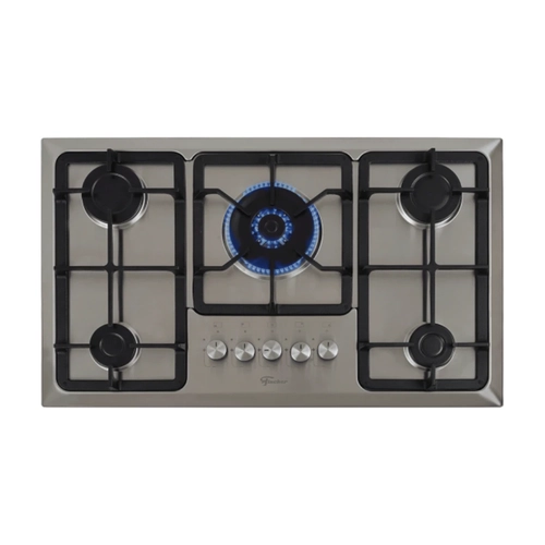 Cooktop 5 Bocas Tripla Chama Fischer Infinity 23678 Mesa Inox
