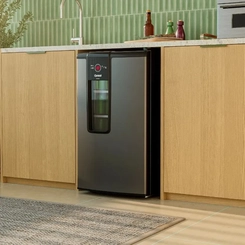 Cervejeira Frost Free Painel Digital Consul CZD12AT Cinza Titanium