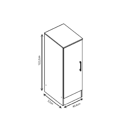 Cozinha Modulada Nova Mobile CJ01.038 Branco SE