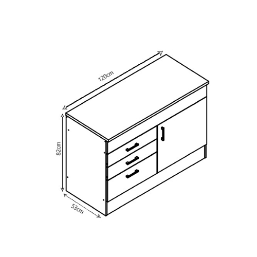 Cozinha Modulada Nova Mobile CJ04.057 Montana SE