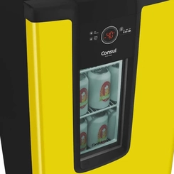 Cervejeira Frost Free Painel Digital Consul CZD12AY Amarelo