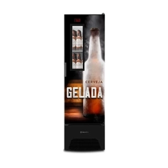 Cervejeira 1 Porta com Visor 324L Metalfrio VN28FP Preta