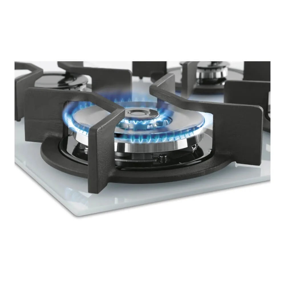 Cooktop Fischer Infinity 4 Bocas Tripla Chama Branco Bivolt SE