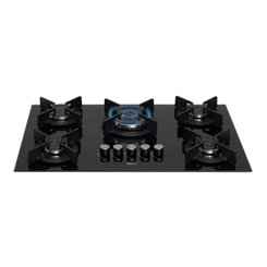 Cooktop 5 Bocas Tripla Chama Fischer Infinity 26298 Preto Bivolt SE