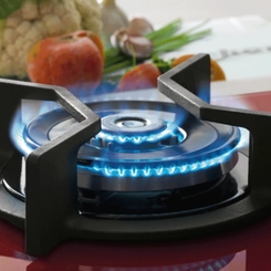 Cooktop 5 Bocas Tripla Chama Fischer Infinity 26298 Vermelho Bivolt SE