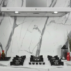 Cooktop 5 Bocas Tripla Chama Fischer Infinity 26298 Branco Bivolt SE