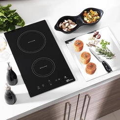 Cooktop de Indução 2 Bocas Painel Touch Fischer 25941 Preto 220V