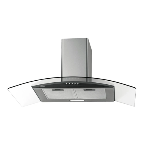 Coifa 90cm Depurador ou Exaustor Fischer Fit Line Inox com Vidro SE
