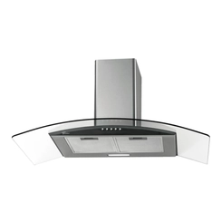 Coifa 90cm Depurador ou Exaustor Fischer Fit Line Inox com Vidro SE